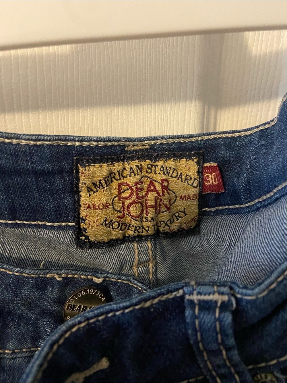 Dear John Blue High-Rise Women's Jeans